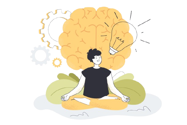 young man practicing yoga exercises for mental and body health removebg preview